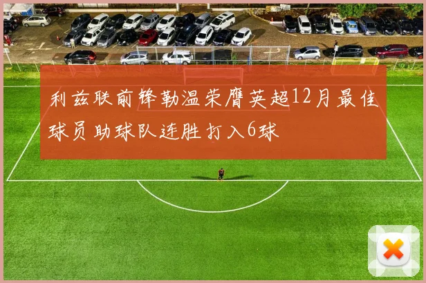 利兹联前锋勒温荣膺英超12月最佳球员助球队连胜打入6球